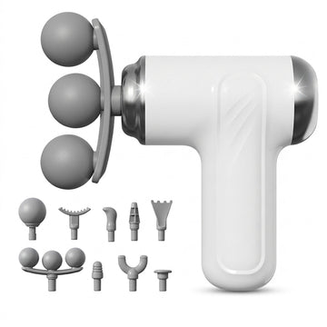 Fascia Massage Gun – With 9 Difference Heads – 100% Original